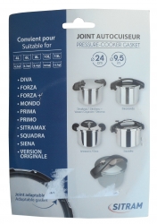 Joint couvercle pour cocotte SITRAM DIVA 4L / 6L / 8L / 10L