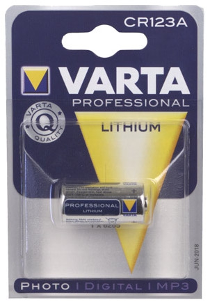 Pile varta LITHIUM CR123A