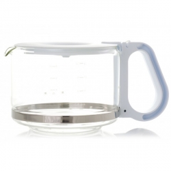 Verseuse blanche verre cafetiere PHILIPS HD7444/10