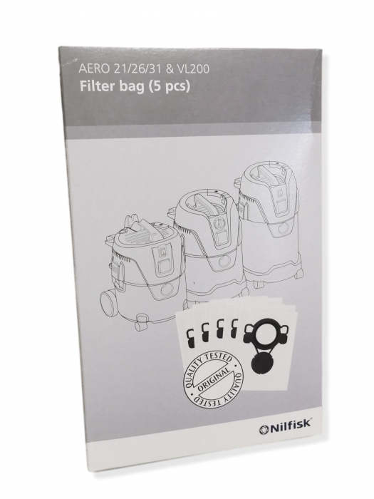 ALTO AERO 20-11 - 5 sacs aspirateur NILFISK