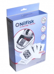 4 sacs d'origine aspirateur NILFISK EXTREME X150