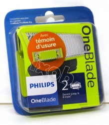 2 lames rasoir PHILIPS QP2520 - ONEBLADE QP6520