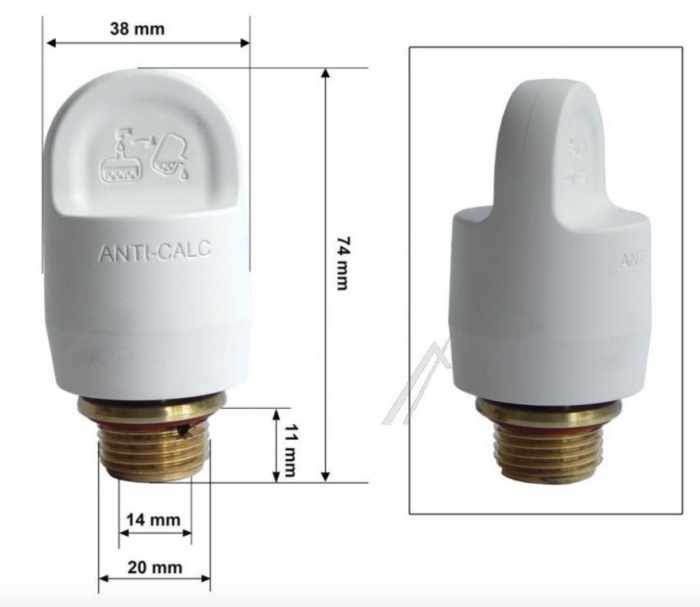 Bouchon remplissage centrale vapeur CALOR GV5140G023 - EASYCORD PRESSING