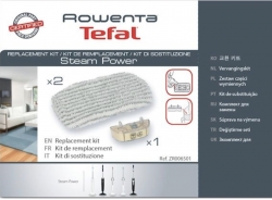 2 lingettes + anticalcaire ROWENTA RY6537WI4Q0 - STEAM POWER nettoyeur vapeur